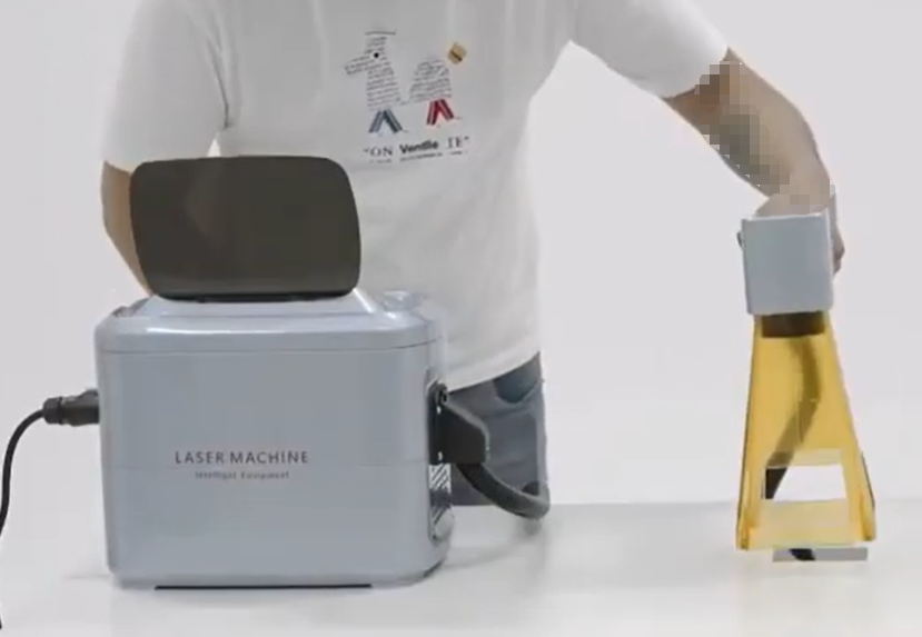 Compact Portable Laser Marking Machine | Efficient Laser Engraving for Metal Parts