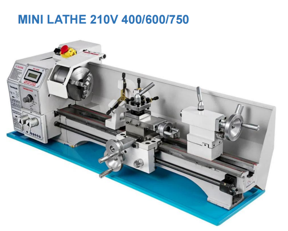 MINI LATHE 210V | Compact Precision Bench Lathe for Professional Turning Applications