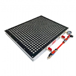 Multi-point vacuum table